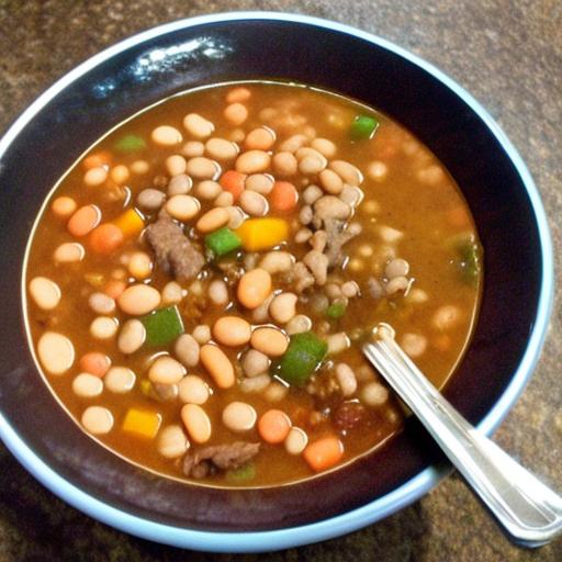 beef and bean soup
