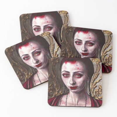 Killer Ladies - Elizabeth Báthory I Coasters (Set of 4)